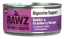 Rawz Cat Can GF Digestive Rabbit Cranberry
