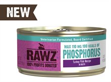 Rawz Cat Can Phosphorous Turkey Pate