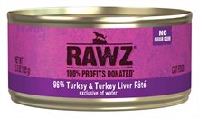 Rawz Cat Turkey and Turkey Liver Can