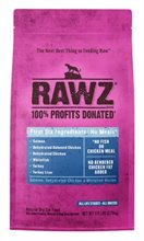 Rawz Meal Free Dry Cat Food Salmon Dehydrated Chicken and Whitefish