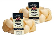 Red Barn Collagen Braided Ring