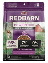 Redbarn Air Dried Powerfood Skin Coat Health Lamb and Fish Dog Food