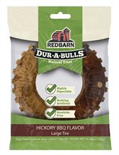 Redbarn Dur A Bulls Tire Hickory BBQ Dog Treat