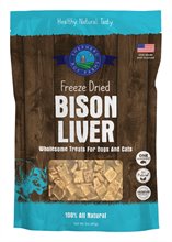 Shepherd Boy Farms Bison Liver Raw Freeze Dried Dog Treats