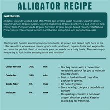 Shepherd Boy Farms Freeze Dried Alligator Recipe Dog Food