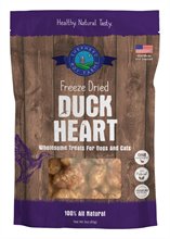 Shepherd Boy Farms Freeze Dried Duck Heart Dog or Cat Treat