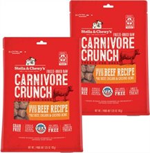Stella and Chewys Carnivore Crunch Beef Dog Treat