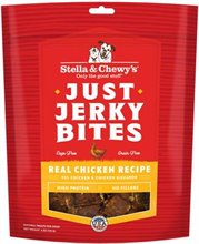 Stella and Chewys Just Jerky Bites Real Chicken Recipe Dog Treats