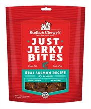 Stella and Chewys Just Jerky Bites Real Salmon Recipe Dog Treats