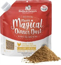 Stella and Chewys Maries Magical Dinner Freeze Dried Raw Dust Cage Free Chicken Dog Food Topper