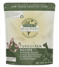 Steves Dog Food Freeze Dried Turducken Diet for Dogs