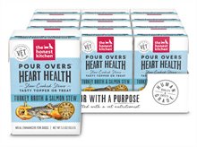 The Honest Kitchen Bone Broth Pour Overs Turkey Salmon Stew Wet Dog Food Topper