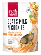 The Honest Kitchen Goats Milk N Cookies Slow Baked With Pumpkin Dog Treats