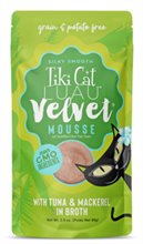 Tiki Cat Velvet Mousse Tuna Mackerel Grain Free Wet Cat Food
