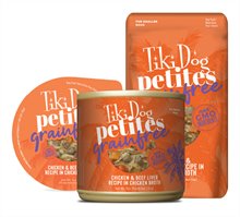Tiki Dog Aloha Petites Chicken Beef Loco Moco Canned Dog Food