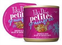Tiki Dog Aloha Petites Chicken Duck Maui Canned Dog Food