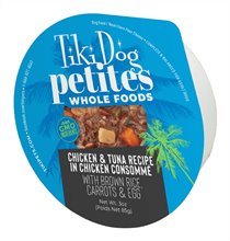 Tiki Dog Chicken Tuna Recipe in Chicken Consomme