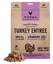 Vital Essentials Freeze Dried Raw Turkey Nibblets