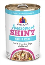 Weruva Awesome Shiny Beef Brown Rice Recipe with Flaxseed