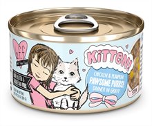 Weruva BFF Kitten Can Gravy Chicken Pumpkin Pawsome Purrs
