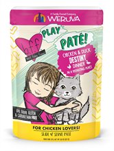 Weruva BFF Play Pate Lovers Chicken Duck Destiny Wet Cat Food Pouch