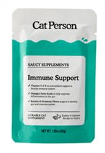 Weruva Cat Person Wet Supplement Immune Support Turkey Salmon