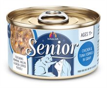 Weruva Cat Senior Chicken Tuna Formula in Gravy Can