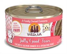 Weruva Classic Cat Jolly Good Fares Chicken Salmon Pate Canned Cat Food