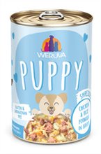 Weruva Puppy Chicken Rice Formula in Gravy Dog Can