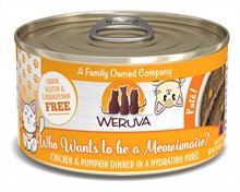 Weruva Who wants to be a Meowionaire Chicken Pumpkin Dinner Cat Pate