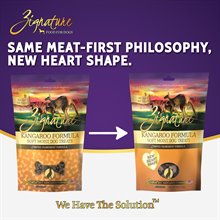 Zignature Kangaroo Formula Soft Moist Treats for Dogs