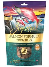 Zignature Salmon Formula Ziggy Bars Biscuit Dog Treats