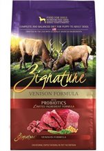 Zignature Venison Formula Dry Dog Food