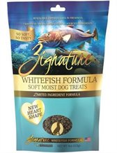 Zignature Whitefish Flavored Soft Moist Dog Treats