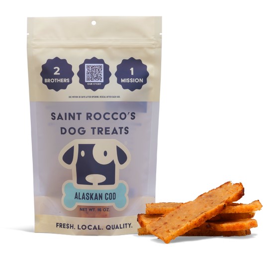 Saint Roccos Dog Treat Alaskan Cod