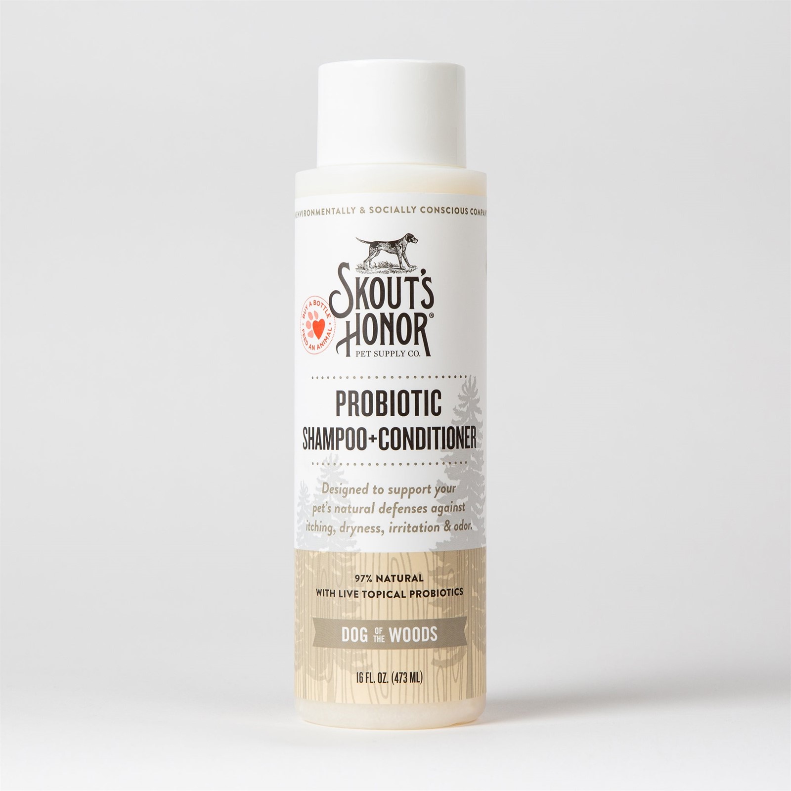 Skouts Honor Dog of the Woods Probiotic Dog Shampoo and Conditioner