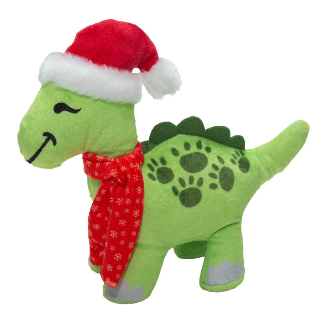 Snugarooz Bronto Claus Dog Toy