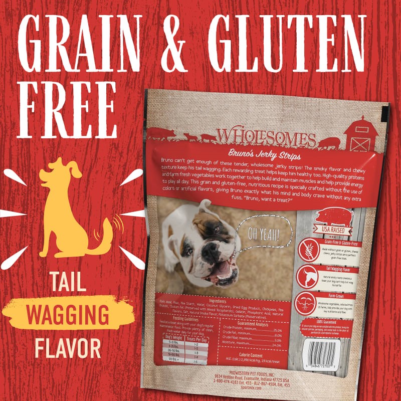 Sportmix Wholesomes Brunos Jerky Sticks