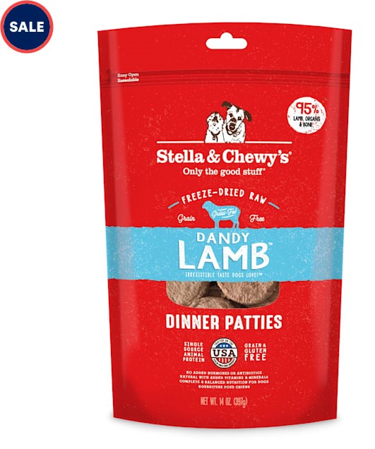 Stella and Chewys Freeze Dried Dandy Lamb Dinner