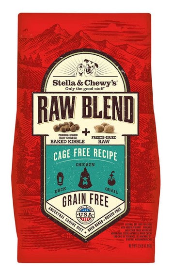 Stella and Chewys Raw Blend Baked Kibble Cage Free