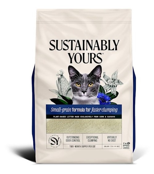 Sustainably Yours Small Grains Cat Litter