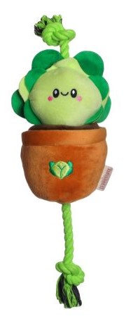 Territory Pet Lettuce Treat and Tug Dog Toy
