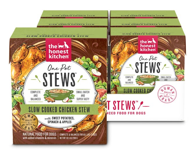 The Honest Kitchen One Pot Stews Slow Cooked Chicken Stew Wet Dog Food