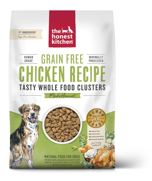 The Honest Kitchen Whole Food Clusters Grain Free Chicken 