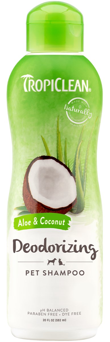 TropiClean Aloe and Coconut Pet Shampoo