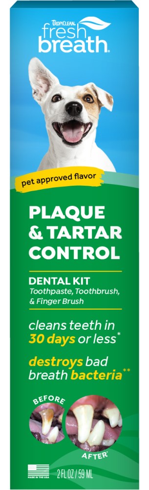 Tropiclean Fresh Breath Oral Care Kit