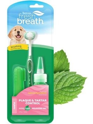 Tropiclean Fresh Breath Puppy Oral Care Kit