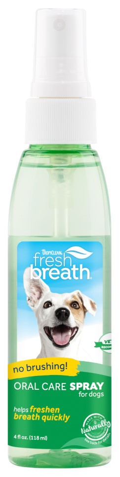 Tropiclean Fresh Breath Vanilla Mint Oral Care Spray