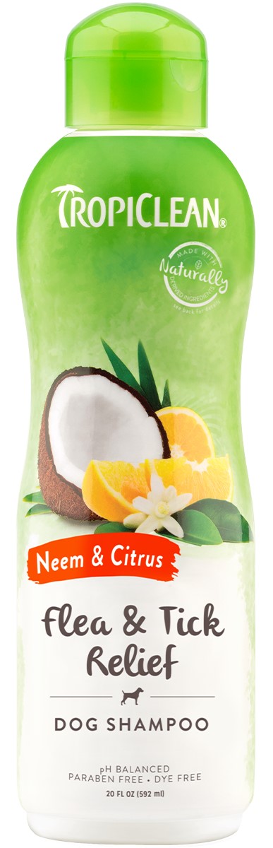 TropiClean Neem and Citrus Dog Shampoo