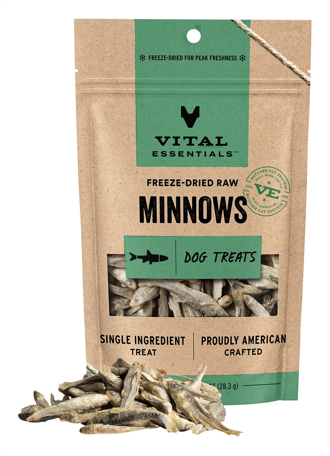 Vital Essentials Minnows Freeze Dried Minnows Dog Treats